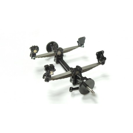 Reality Front Axle w/6 Piece Leaf Springs