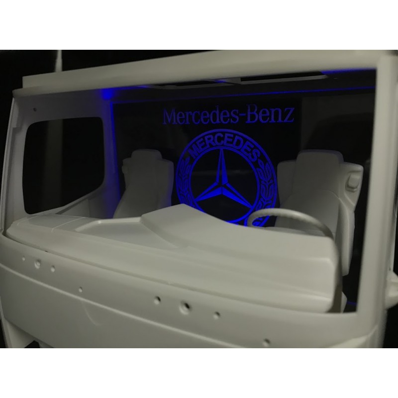 Details about   For Tamiya Benz Actros 3363 56348 1851 1/14 RC Car  DIY Internal Center Cab LED 