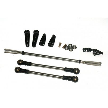 Synchronous Steering Kit for Alum. CNC Front/Mid Axle w/ differential lock