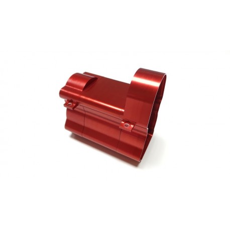 Alum. CNC Gearbox Housing for Tamiya 1/14 Truck Red