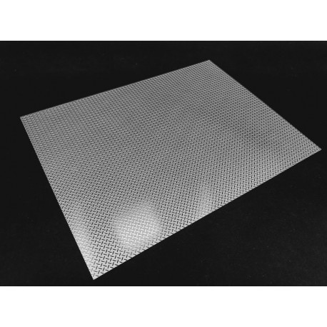 Fine Detailed Cross Pattern Plate Sheet Hard Type (200mm*150mm size)